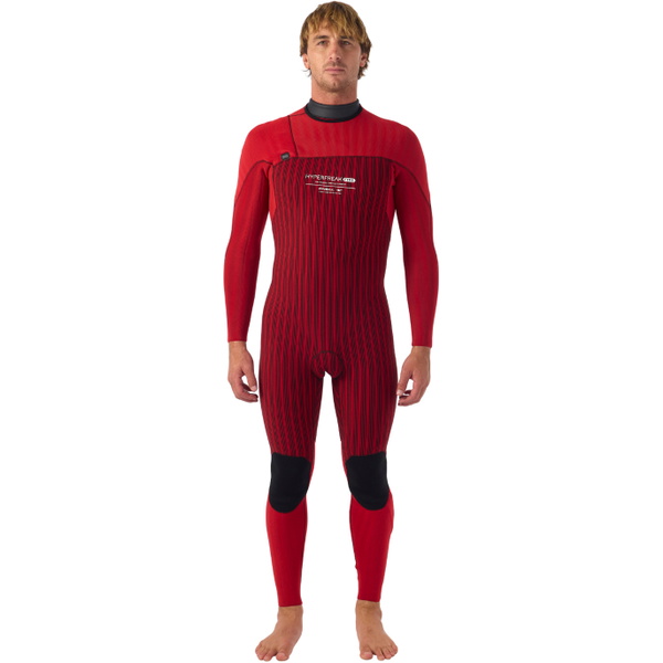 2026 O'Neill Mens Hyperfreak Fire+ 5/4mm Chest Zip Wetsuit 5677 - Ranger